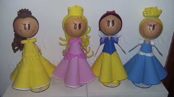 Fofuchas - 4 Princesas